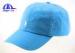 Cool Adult Blue Washable and Breathable Baseball Cap with 100% Cotton