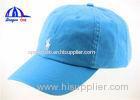 Cool Adult Blue Washable and Breathable Baseball Cap with 100% Cotton