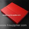 Red Leather light wireless 9 Inch bluetooth keyboard for Notebook / Laptop