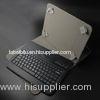 Black 10 Inch Tablet Bluetooth Keyboard Case Produced By PU leather And ABS keys