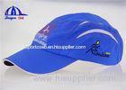 Custom 100% Polyeser Sports Baseball Caps With Embroidery On Crown