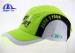 5 Panel Embroidery Sports Baseball Caps With 100% Polyester Material