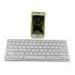 Aluminum cover and ABS keys Tablet Bluetooth Keyboard for smartphone / mobile phone