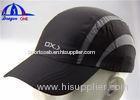 Breathable Custom Running Hats / Baseball Caps with Reflective Printing Logo
