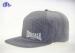 Men Denim Grey Snapback Baseball Caps and Hats With Embroidery Logo