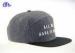 45% Wool 55% Polyester Snapback Baseball Caps Custom Embroidered Baseball Hats