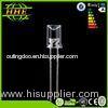 10000K Cold White Concave Dip 5mm LED Diode With Epistar Chip 4000mcd