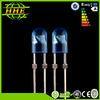 0.06W Diffused Oval 5mm Blue LED emitting diode 460nm - 470nm