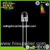 InGaN / GaAsp 365nm - 370nm 5mm Oval UV LED For Money Detecting Water Clear Lens
