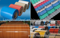 Prepainted Galvanized Steel Coil PPGI Color Coated