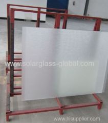 4.0mm AR coating low iron solar glass with high quality