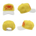 Yellow Woven Cap Sales Serve