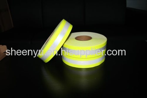 Retardant yellow caution tape