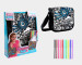 Color your own fashion bag design your own school bag