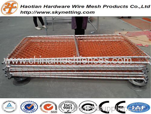 temporary chain link Mesh fencing/ Chainlink temporary fencing / chain link fence barrier