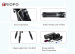 TRIOPO tripod kit camera tripod professional carbon fiber tripod with monopod