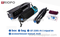 TRIOPO digital tripod kit aluminium alloy tripod travel tripod and Marco tripod