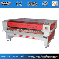 MC 1610 Special design with auto feeding fabric laser cutting machine price