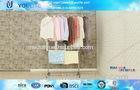 Stainless Steel Double Layer Standing Heavy Duty Clothes Drying Rack for Shirt and Towel