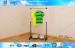 Home Use Indoor Laundry Drying Rack / Floor Standing Single-bar Clothing Dryer Hanger