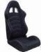 Handmade Sport Racing Seats With Sliver Safety Cover / Adjustable Racing Seats