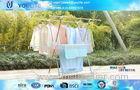 X-type Indoor Outdoor Retractable Clothes Drying Rack / Mobile Towel Hanging Racks