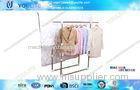 Space-saving Retail Store Commercial Clothing Racks / Indoor Clothes Drying Rack