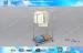 Extended Retractable Mobile Clothes Rack / Metal Connector Clothing Object Carrier