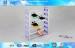 Six Layers Violet Retractable Shoe Organizer Racks / Knock-down Balcony Stand Shoe Shelf