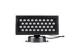 36PCS 1W LEDs RGB City Building LED Wall Wash Light IP67 Waterproof and 5 DMX Channels