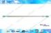 Retractable Shower Curtain Bar Bathroom Products Stainless Steel Single Rod Rolling Drier