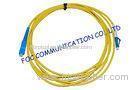 Low Insertion Loss Simplex Singlemode Fiber Optic Patch Cord For FTTH Systems