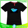 sound activated led flashing t shirt