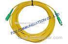 Simplex or Duplex SC / APC High Stability Fiber Optic Patch Cord For CATV System