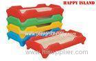 Kindergarten Classroom Children Bed Furniture Plastic / Wood Bed Preschool Day Care