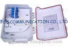 16Ports Fiber Optic Distribution Box With Splitters and Adapter For FTTH