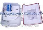 16Ports Fiber Optic Distribution Box With Splitters and Adapter For FTTH