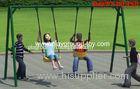 a Frame Swing Set Steel Post Children Swing Playground Equipment For Amusement Park