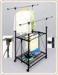 Foldable Double Layer DIY Collapsible Clothes Drying Rack with Stainless Steel Pipe