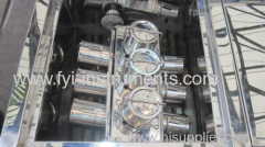 Rotawash Color Fastness Tester 8 pcs ISO pots 550ml from China