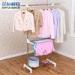 DIY Steady Free Standing Towel Rack / Removable & Retractable Metal Garment Racks