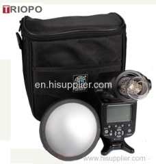 TRIOPO Portable Flash Light speedlite flash gun with Plug type flash tube master and slave wireless function f