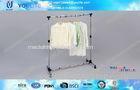 Rotating Metal Pipe DIY Clothes Rack Single Pole Coat Hanger Racks Heavy Duty Type