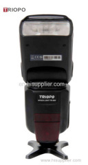 camera flash light speedlite with TTL flash gun with universal mount and auto zoom for NIkon and Canon