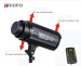 OUBAO TTS series Professional Studio Flash Light Strobe Studio Equipment Photographic Equipment with remote contorl