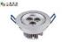 Interior 3 W Led Ceiling Light Bulbs recessed led Downlights 50000H lifespan