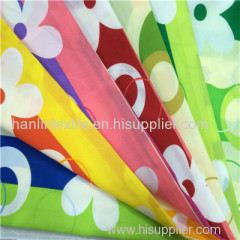 printed pongee fabric polyester pongee