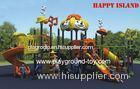 3.0mm Thickness Galvanized Steel Outdoor Playground Equipment For Amusement Park