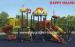 3.0mm Thickness Galvanized Steel Outdoor Playground Equipment For Amusement Park