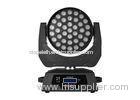 Party light 37 * 9 W RGBWA Led Wash Moving Head DJ Entertainment Light IP20